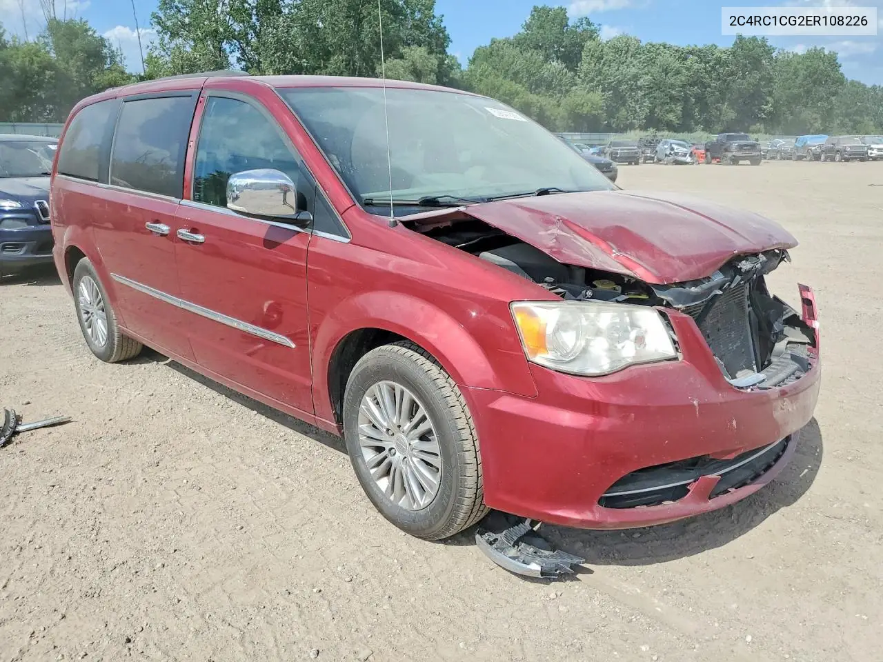 2014 Chrysler Town & Country Touring L VIN: 2C4RC1CG2ER108226 Lot: 59641386