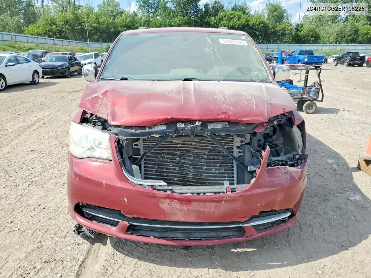 2014 Chrysler Town & Country Touring L VIN: 2C4RC1CG2ER108226 Lot: 59641386