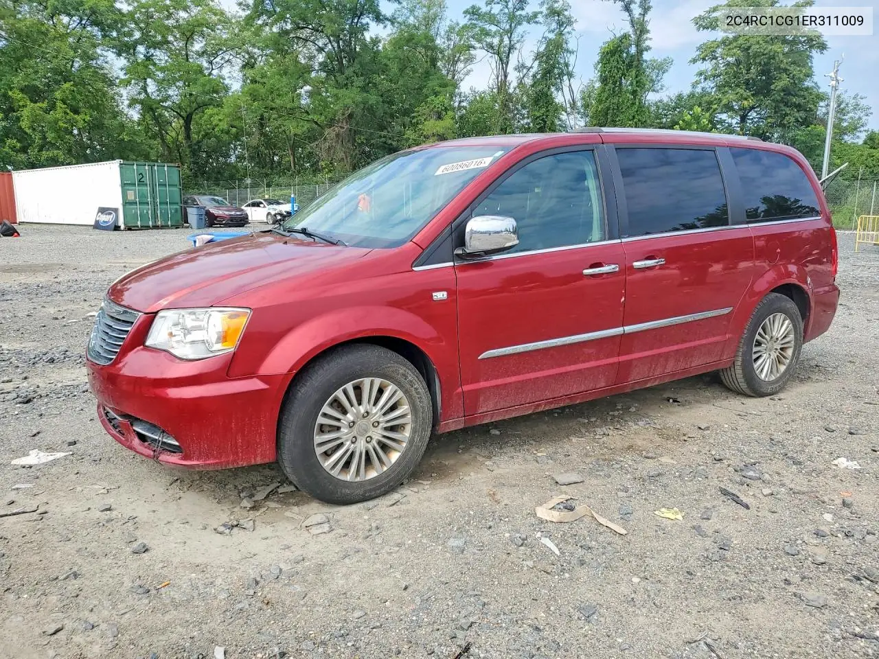 2014 Chrysler Town & Country Touring L VIN: 2C4RC1CG1ER311009 Lot: 60086016