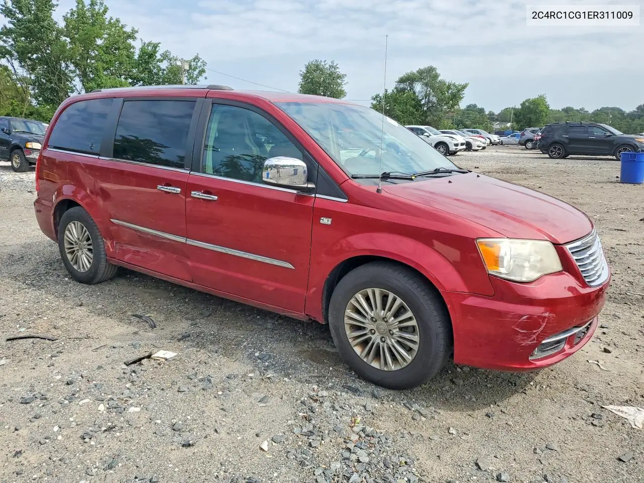 2014 Chrysler Town & Country Touring L VIN: 2C4RC1CG1ER311009 Lot: 60086016