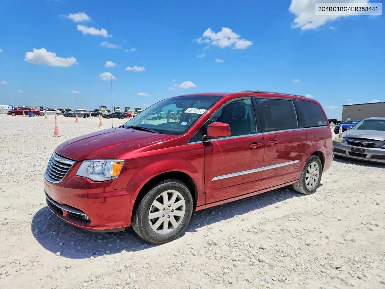 2014 Chrysler Town & Country Touring VIN: 2C4RC1BG4ER358441 Lot: 60445296