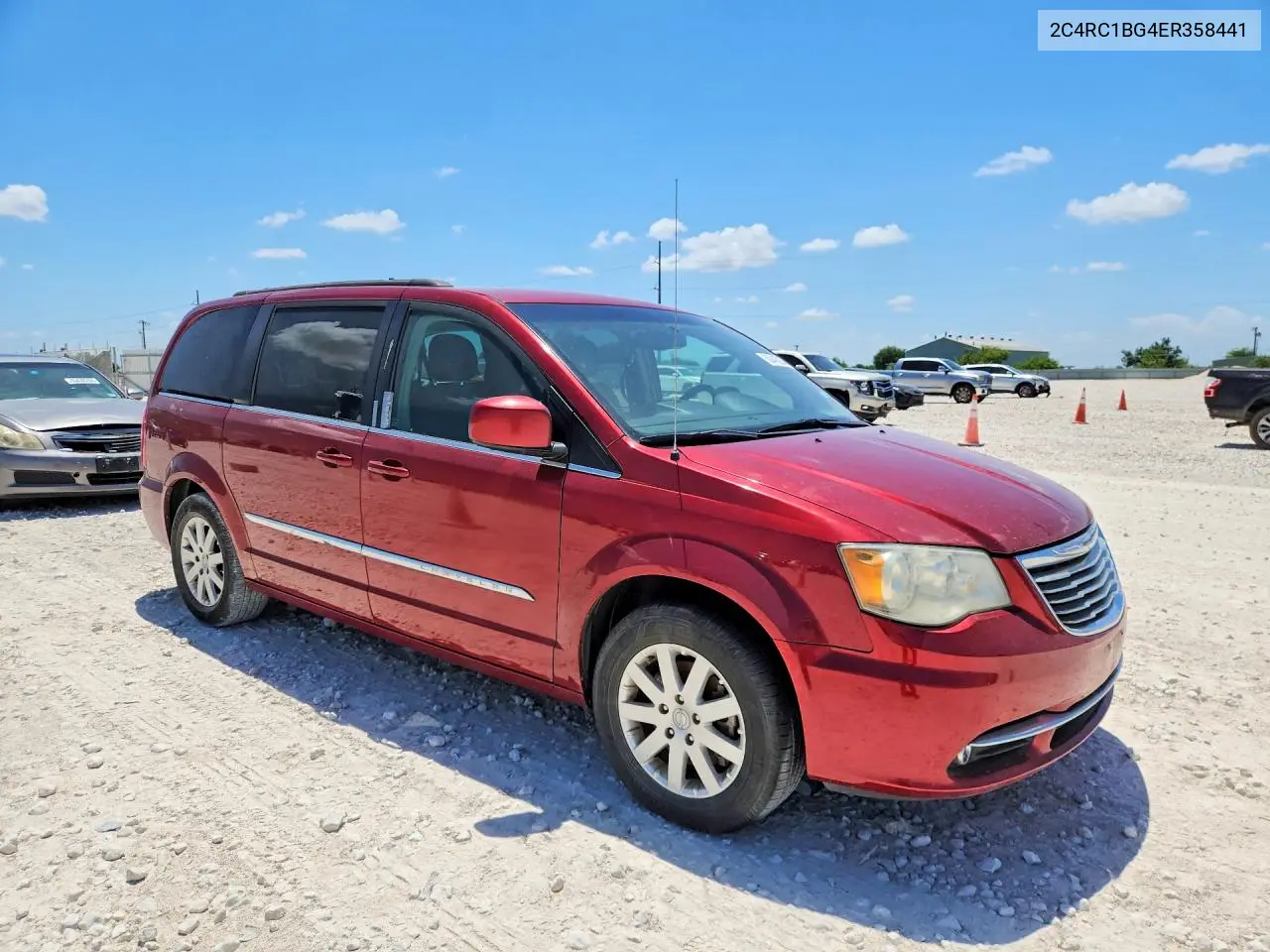 2014 Chrysler Town & Country Touring VIN: 2C4RC1BG4ER358441 Lot: 60445296