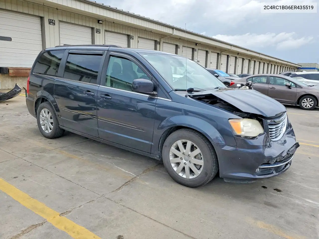 2014 Chrysler Town & Country Touring VIN: 2C4RC1BG6ER435519 Lot: 61349376