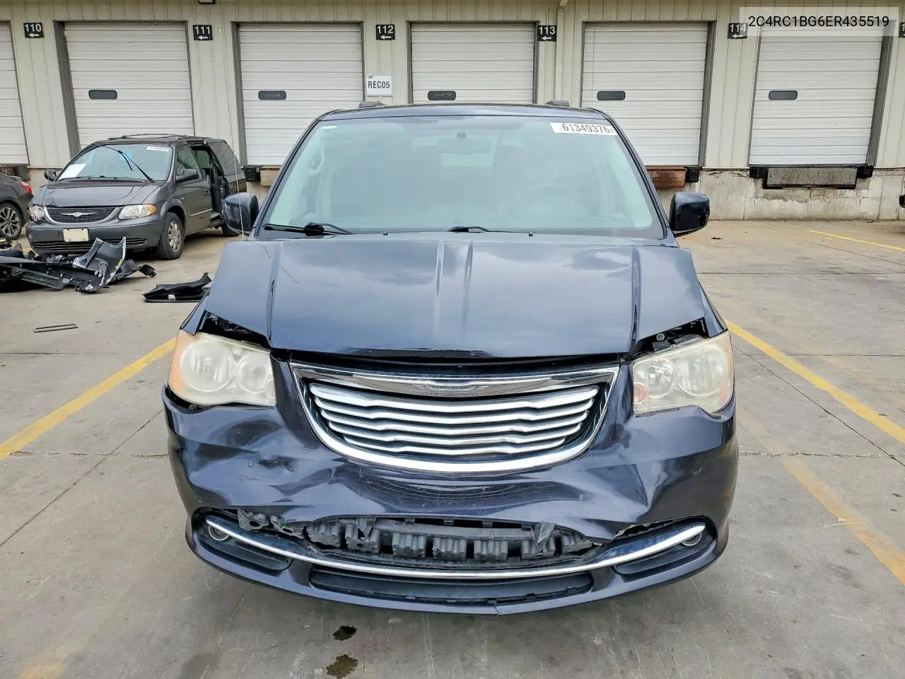 2014 Chrysler Town & Country Touring VIN: 2C4RC1BG6ER435519 Lot: 61349376