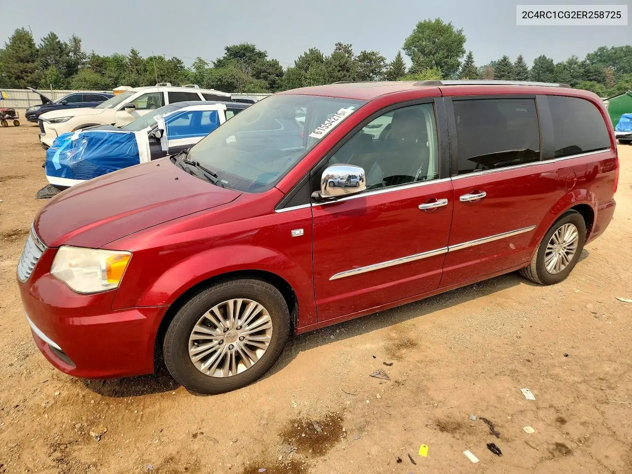 2014 Chrysler Town & Country Touring L VIN: 2C4RC1CG2ER258725 Lot: 61554276
