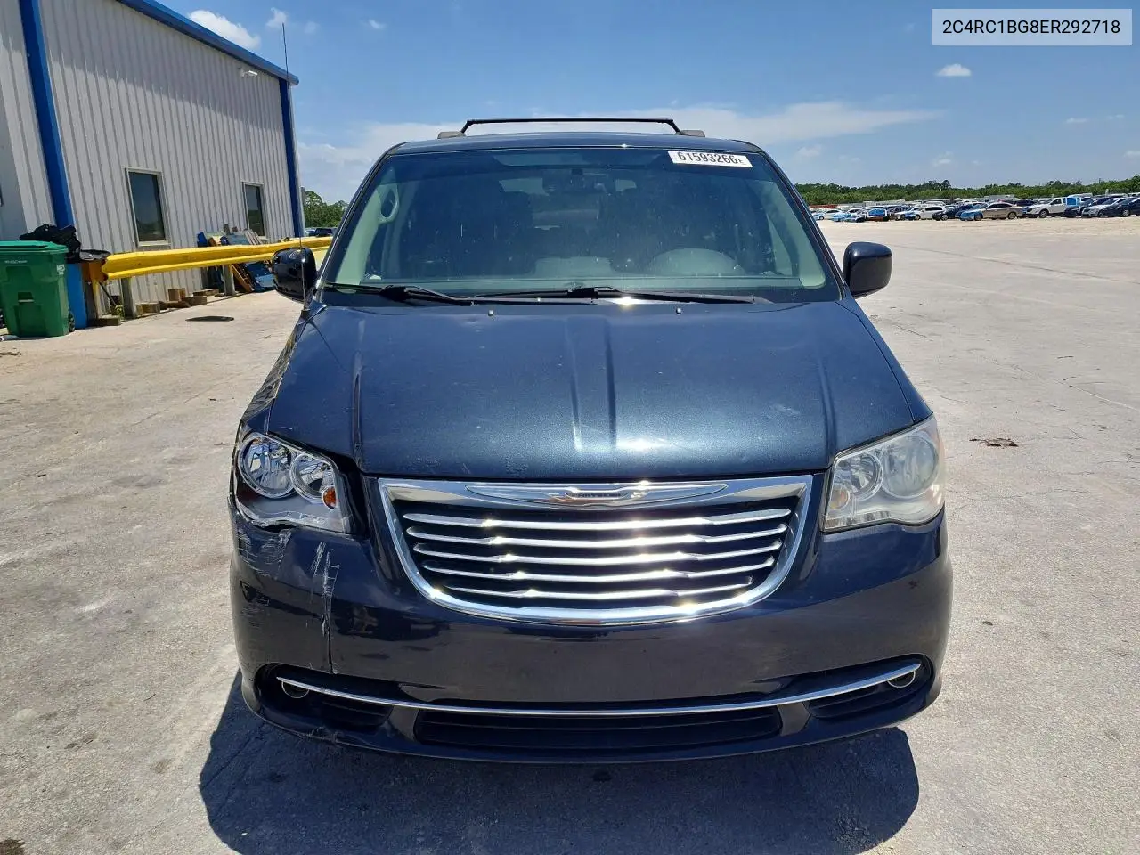 2014 Chrysler Town & Country Touring VIN: 2C4RC1BG8ER292718 Lot: 61593266