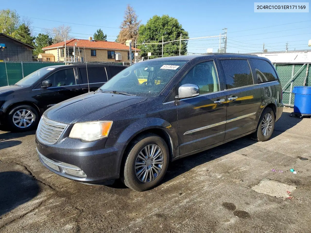 2014 Chrysler Town & Country Touring L VIN: 2C4RC1CG1ER171169 Lot: 61878836