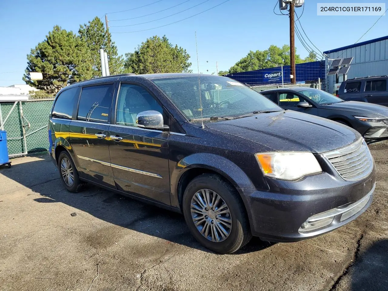 2014 Chrysler Town & Country Touring L VIN: 2C4RC1CG1ER171169 Lot: 61878836