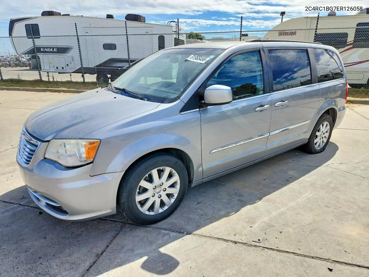 2014 Chrysler Town & Country Touring VIN: 2C4RC1BG7ER126058 Lot: 61968466