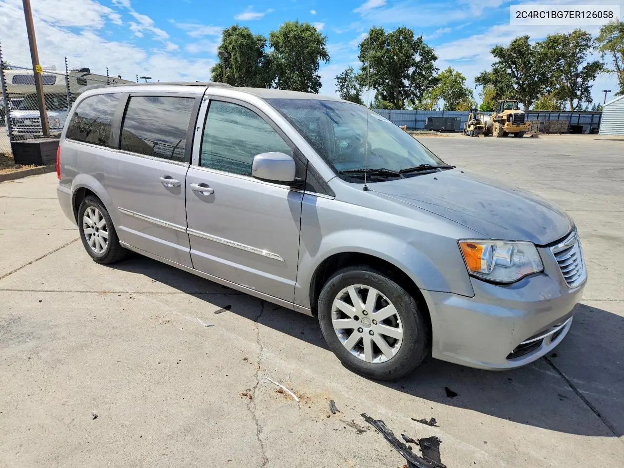 2014 Chrysler Town & Country Touring VIN: 2C4RC1BG7ER126058 Lot: 61968466