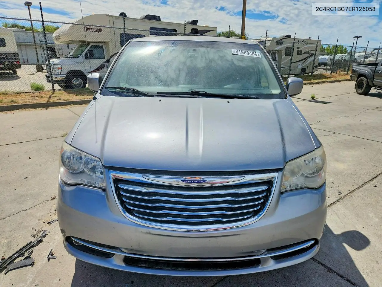2014 Chrysler Town & Country Touring VIN: 2C4RC1BG7ER126058 Lot: 61968466