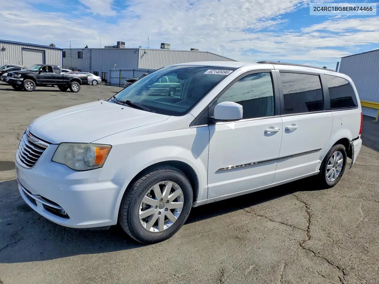 2014 Chrysler Town & Country Touring VIN: 2C4RC1BG8ER474466 Lot: 62140496