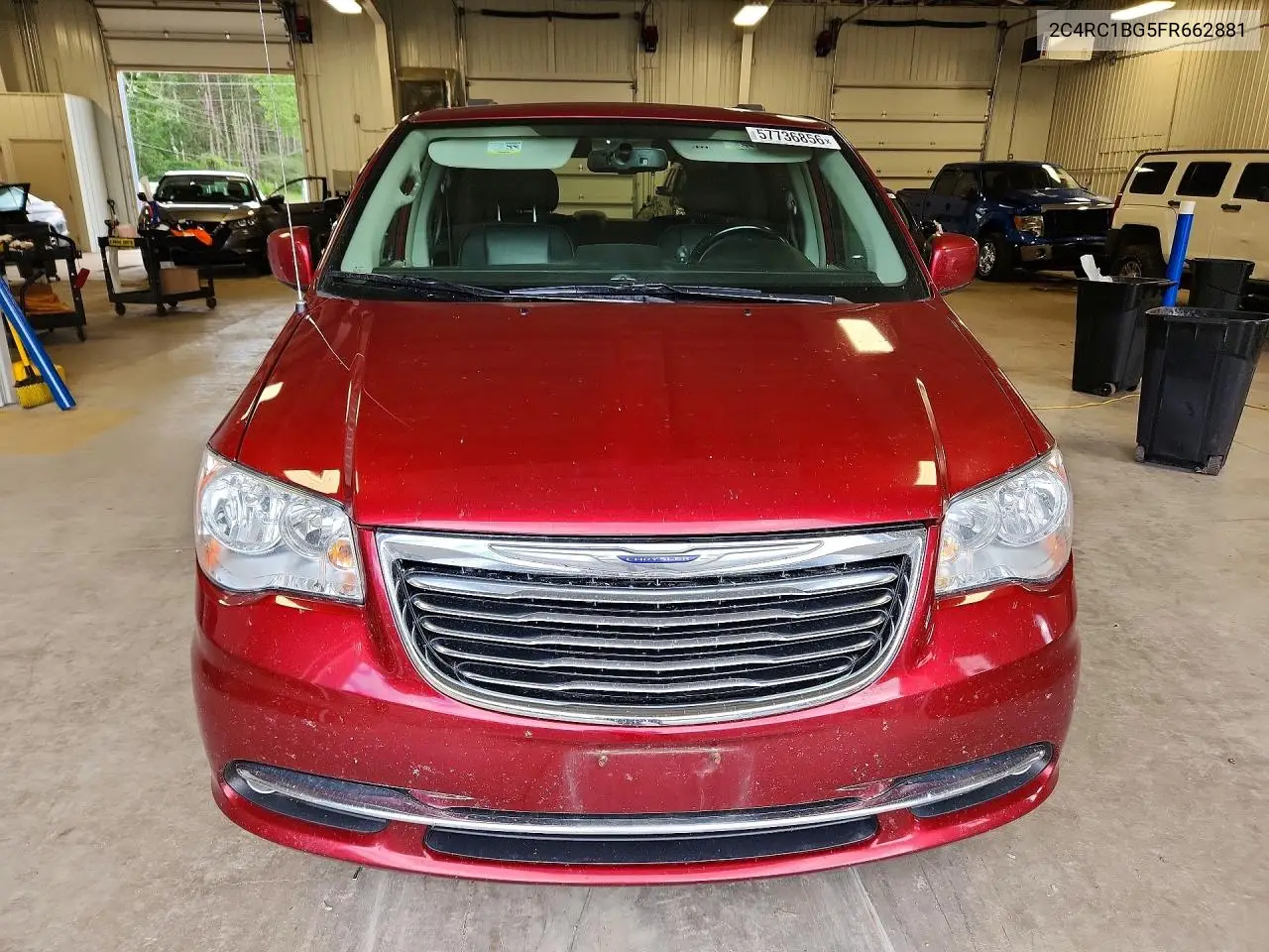 2015 Chrysler Town & Country Touring VIN: 2C4RC1BG5FR662881 Lot: 57736856