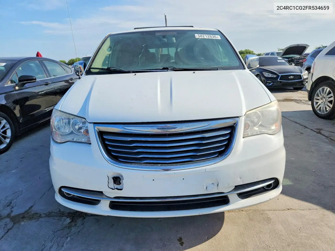 2015 Chrysler Town & Country Touring L VIN: 2C4RC1CG2FR534659 Lot: 58212636