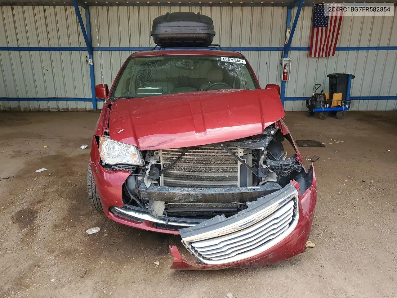 2015 Chrysler Town & Country Touring VIN: 2C4RC1BG7FR582854 Lot: 60576386