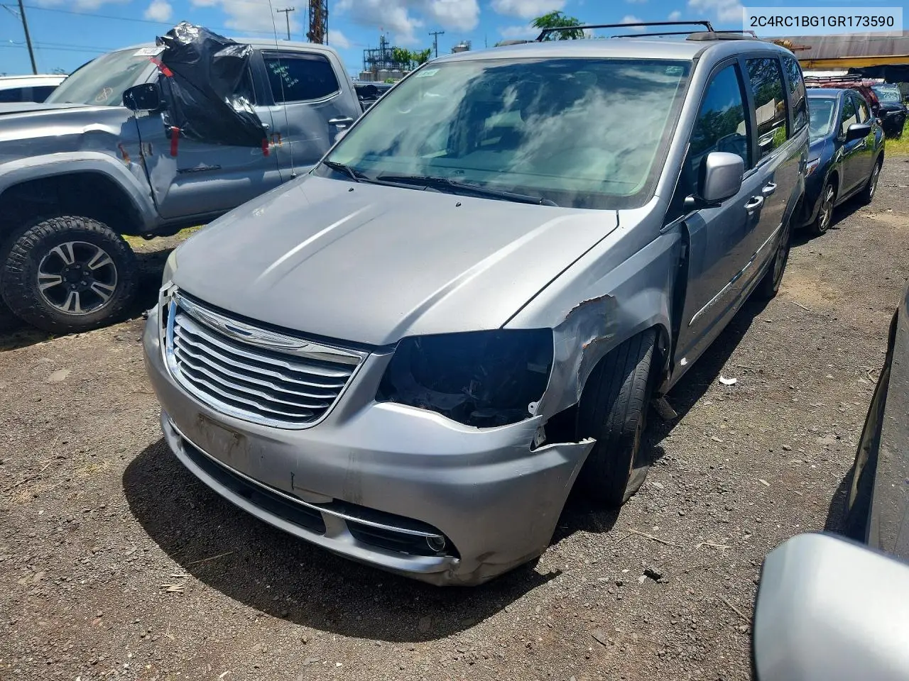 2016 Chrysler Town & Country Touring VIN: 2C4RC1BG1GR173590 Lot: 55208746