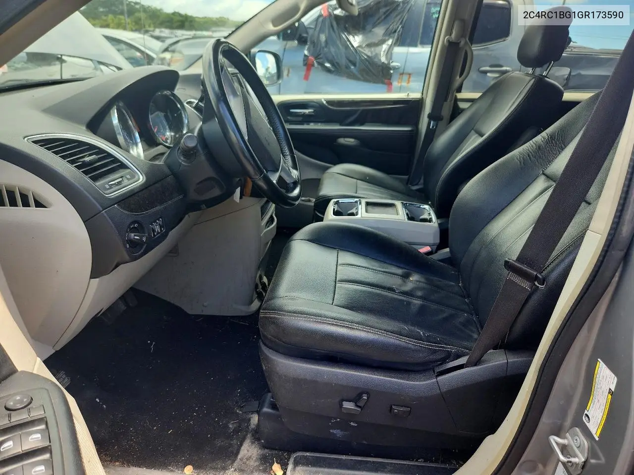 2016 Chrysler Town & Country Touring VIN: 2C4RC1BG1GR173590 Lot: 55208746