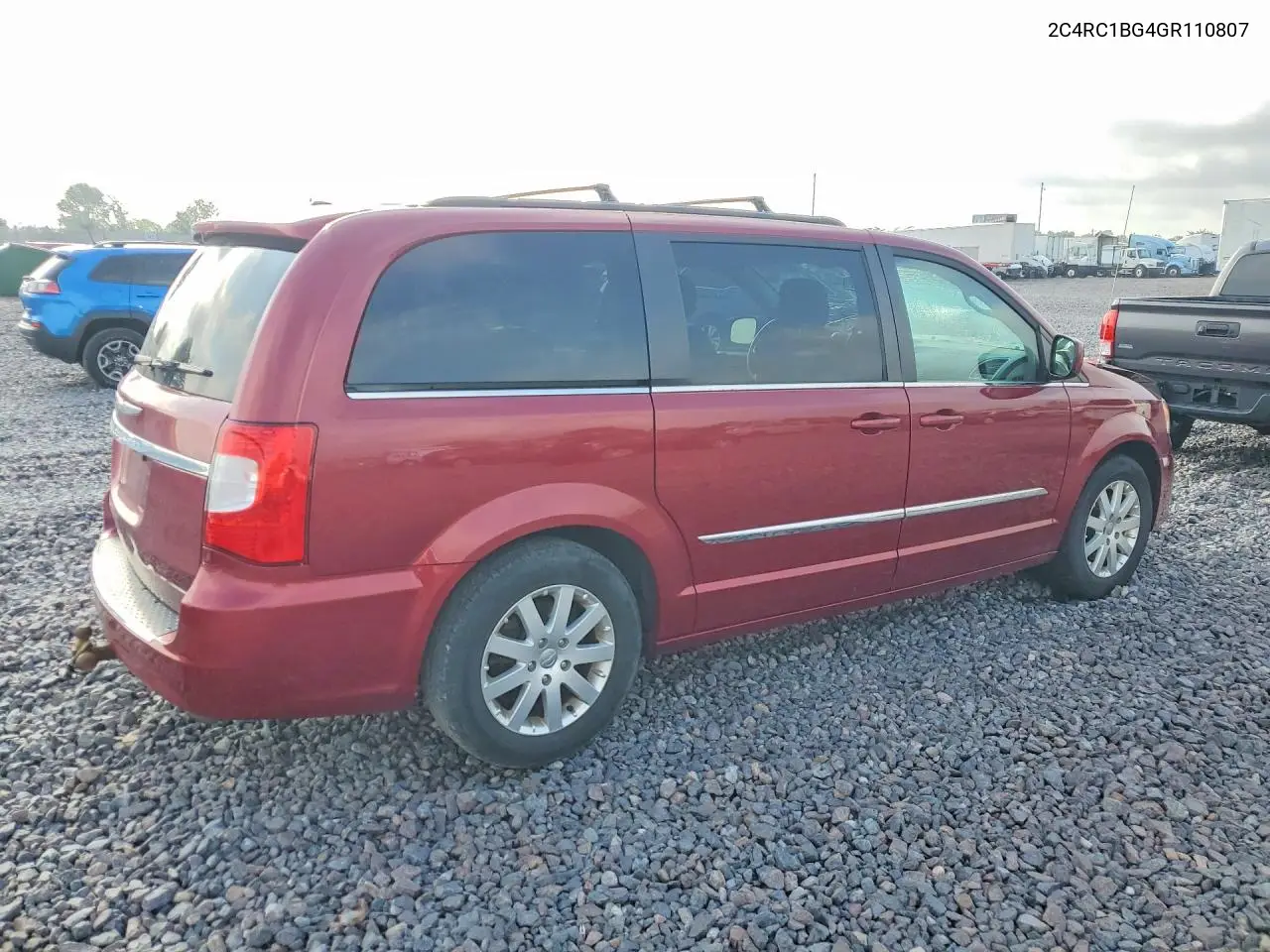 2016 Chrysler Town & Country Touring VIN: 2C4RC1BG4GR110807 Lot: 56411936