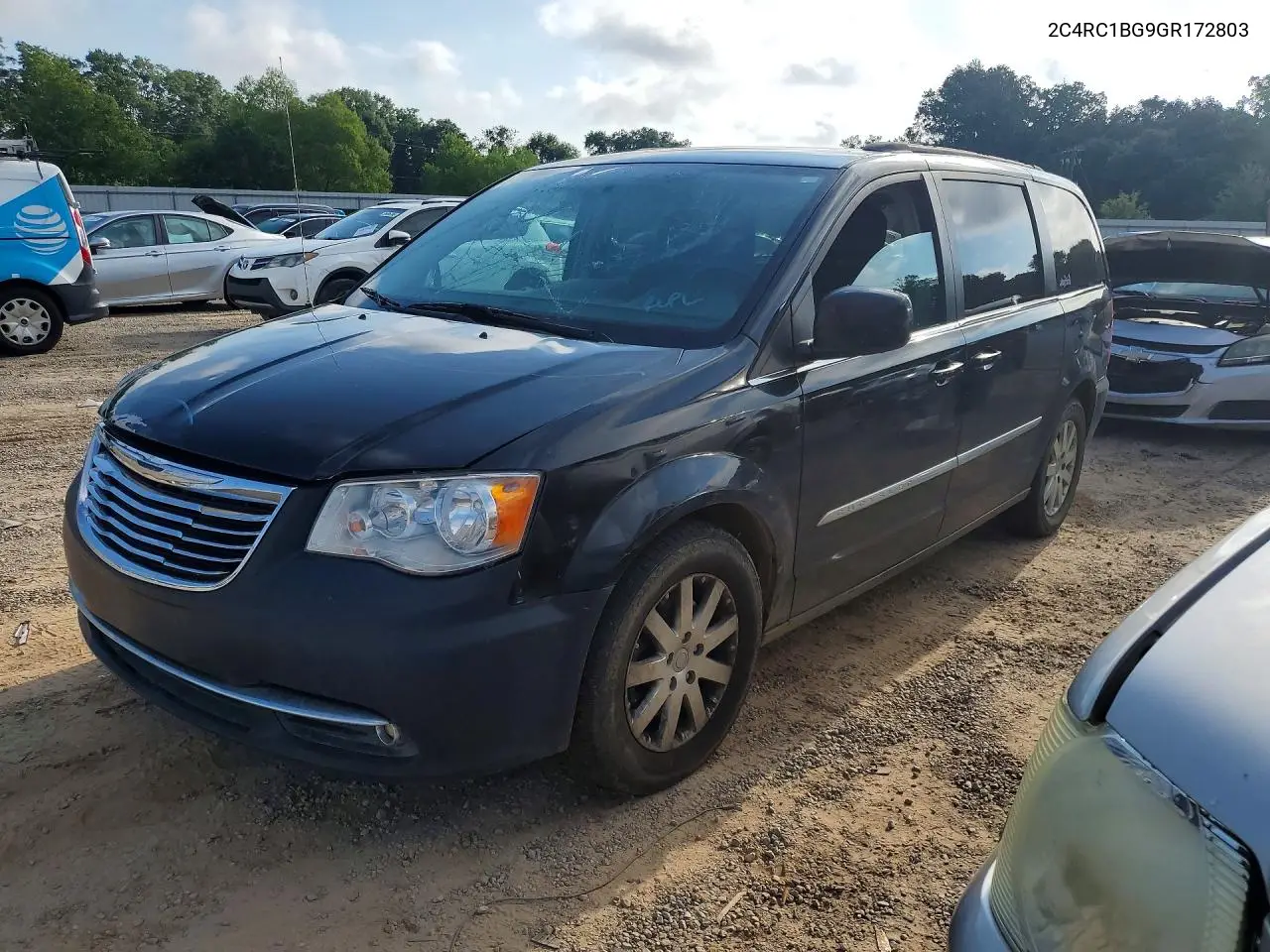 2016 Chrysler Town & Country Touring VIN: 2C4RC1BG9GR172803 Lot: 56698006