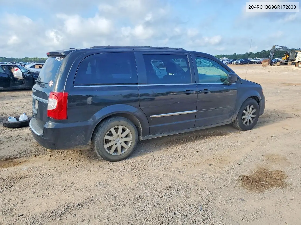 2016 Chrysler Town & Country Touring VIN: 2C4RC1BG9GR172803 Lot: 56698006