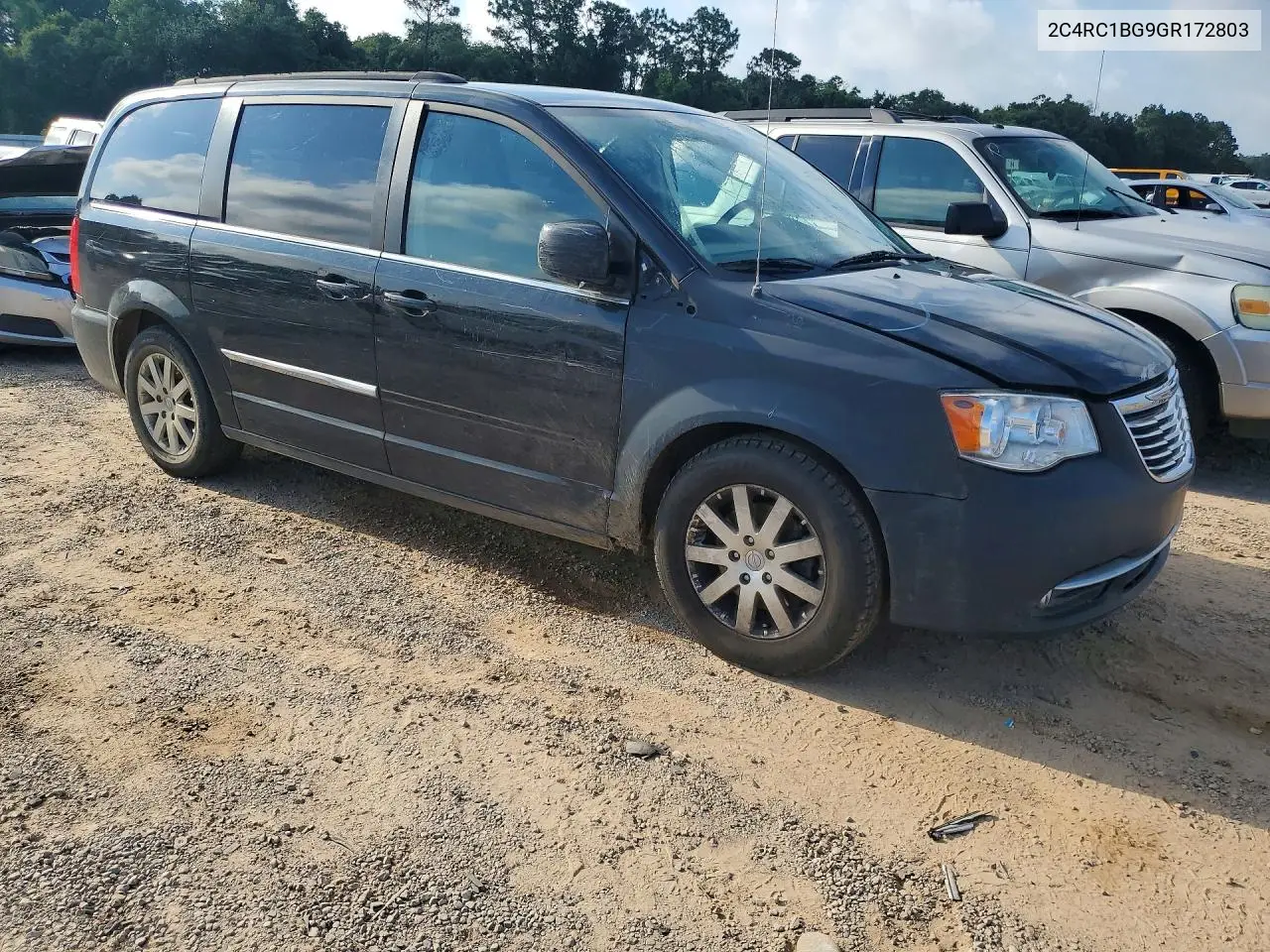 2016 Chrysler Town & Country Touring VIN: 2C4RC1BG9GR172803 Lot: 56698006