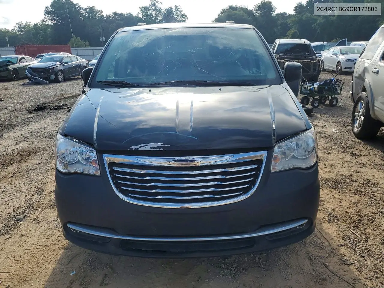 2016 Chrysler Town & Country Touring VIN: 2C4RC1BG9GR172803 Lot: 56698006