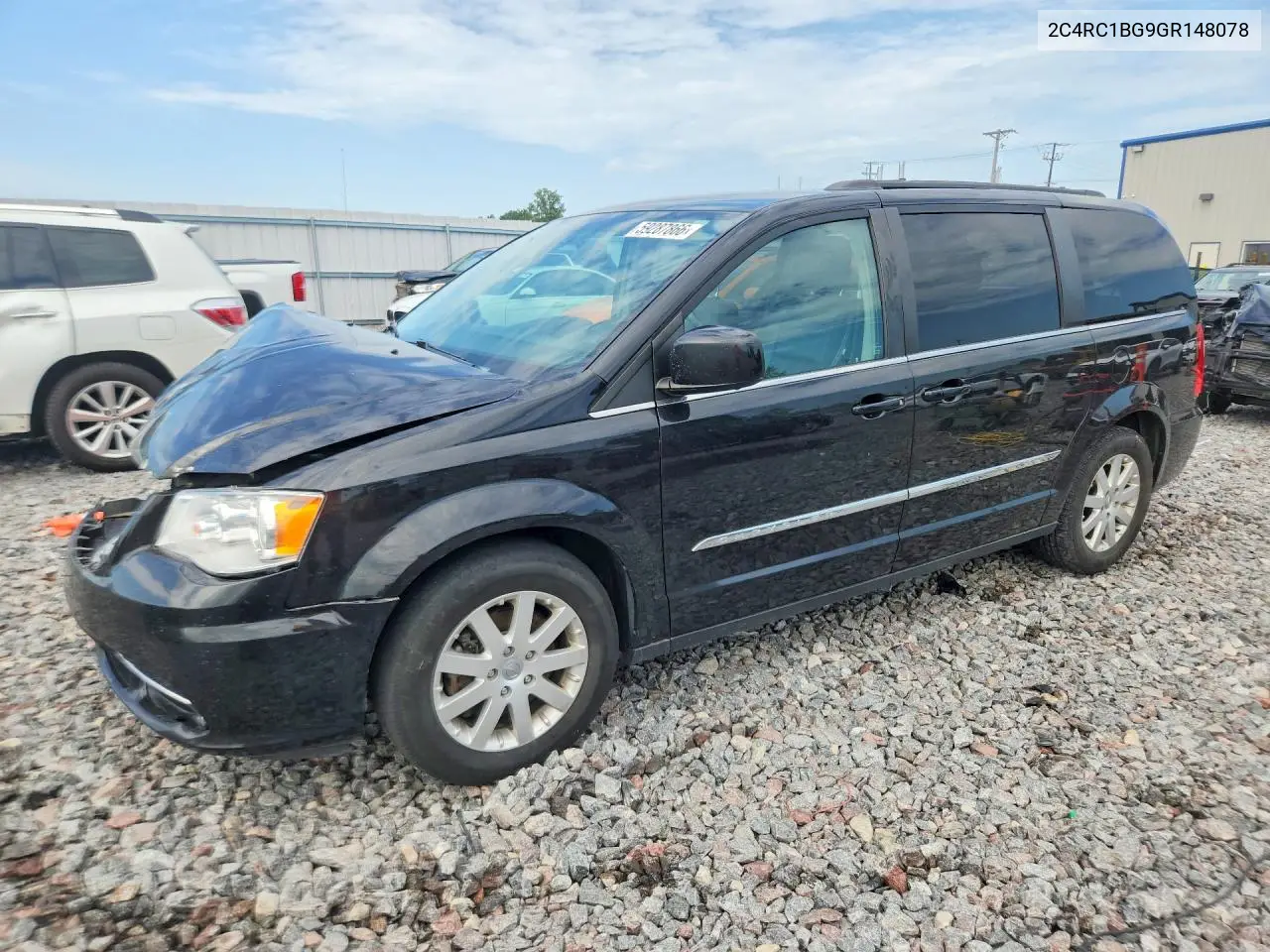 2016 Chrysler Town & Country Touring VIN: 2C4RC1BG9GR148078 Lot: 59287866
