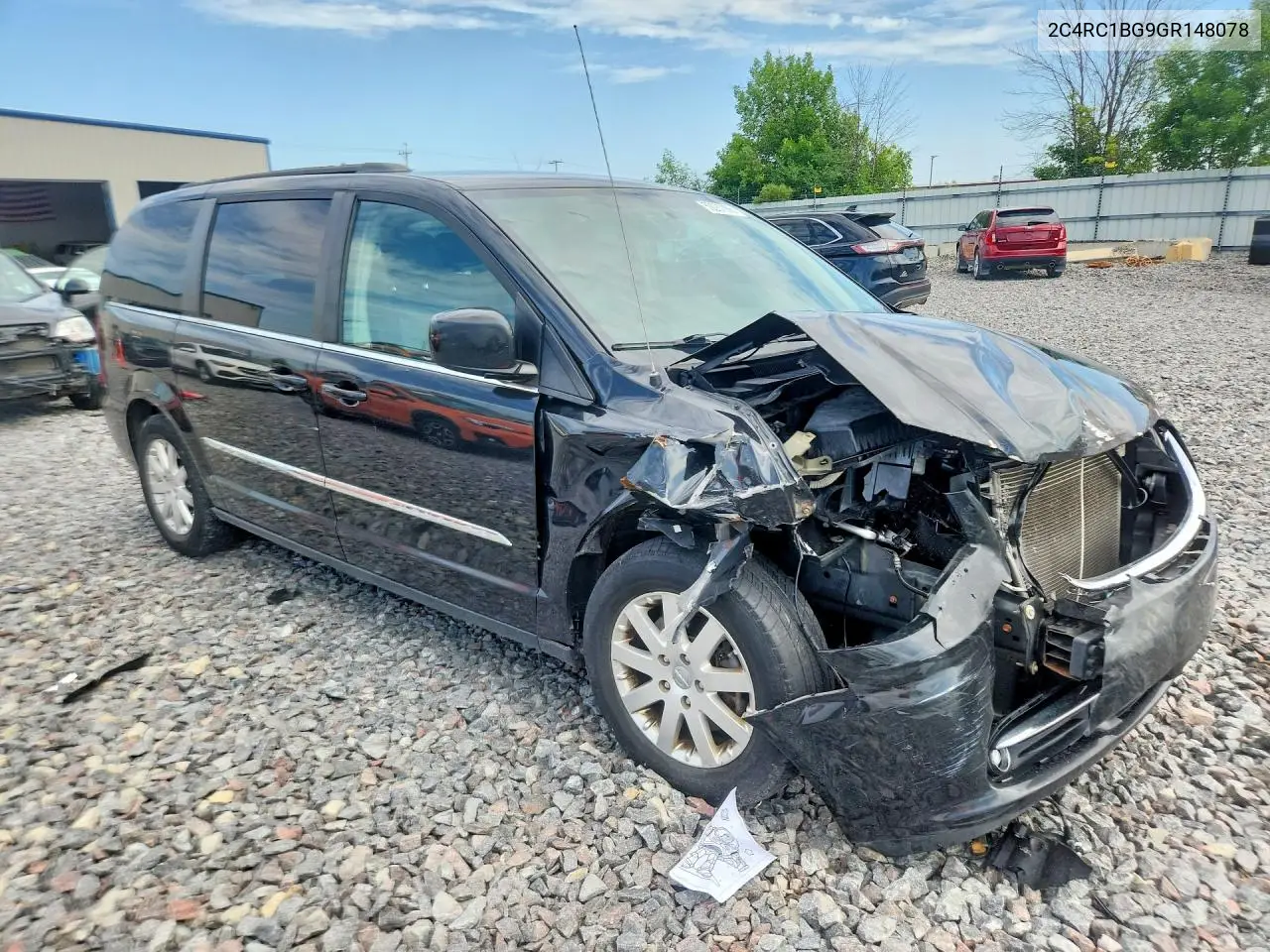 2016 Chrysler Town & Country Touring VIN: 2C4RC1BG9GR148078 Lot: 59287866