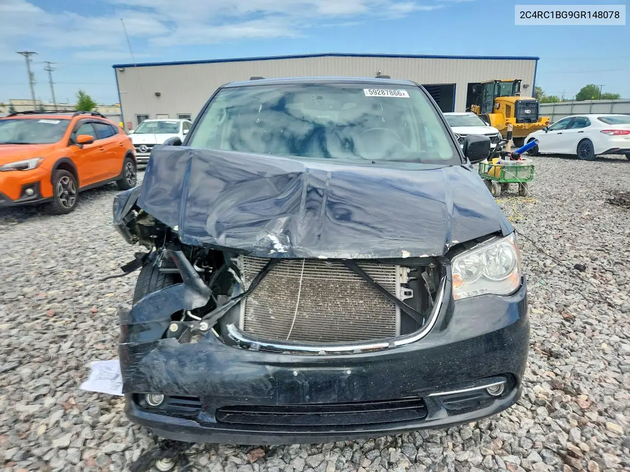 2016 Chrysler Town & Country Touring VIN: 2C4RC1BG9GR148078 Lot: 59287866