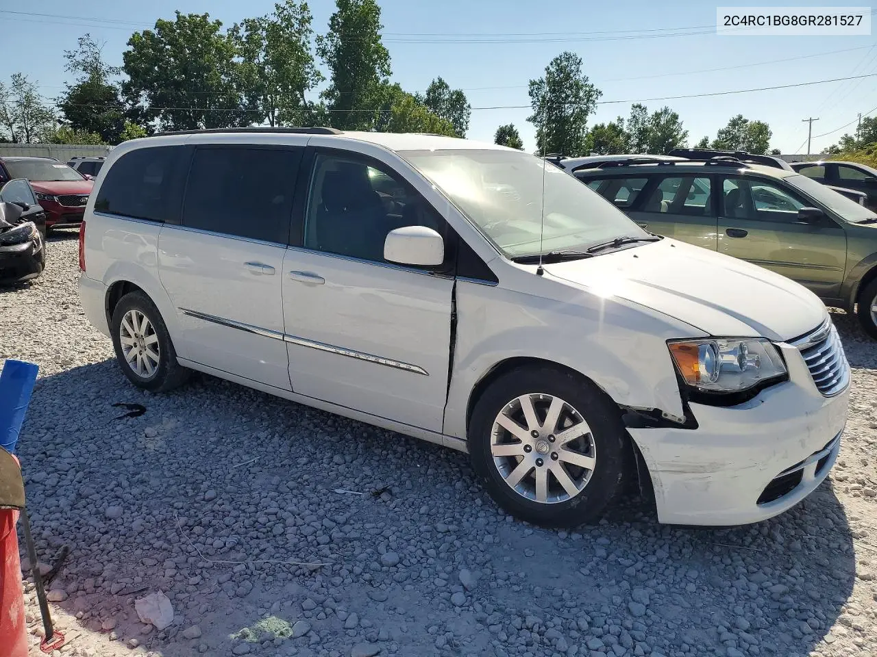 2016 Chrysler Town & Country Touring VIN: 2C4RC1BG8GR281527 Lot: 59825886