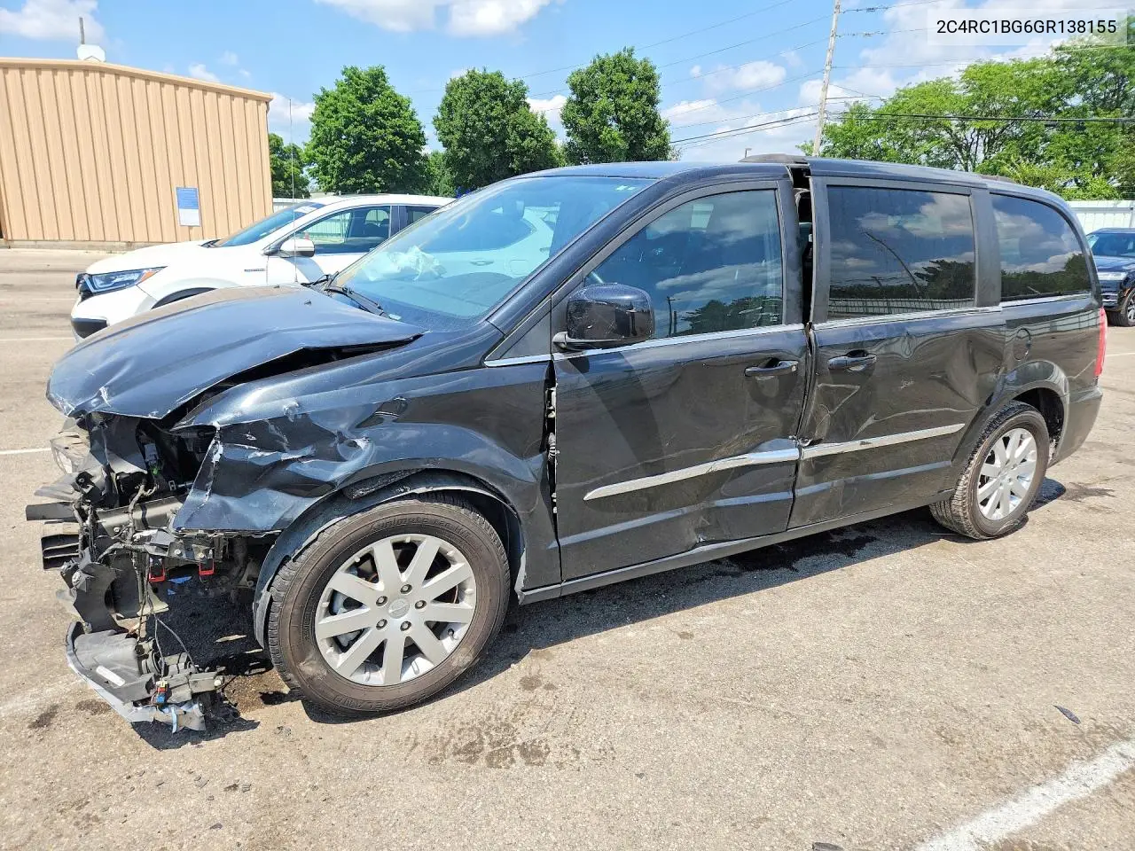 2016 Chrysler Town & Country Touring VIN: 2C4RC1BG6GR138155 Lot: 59858466
