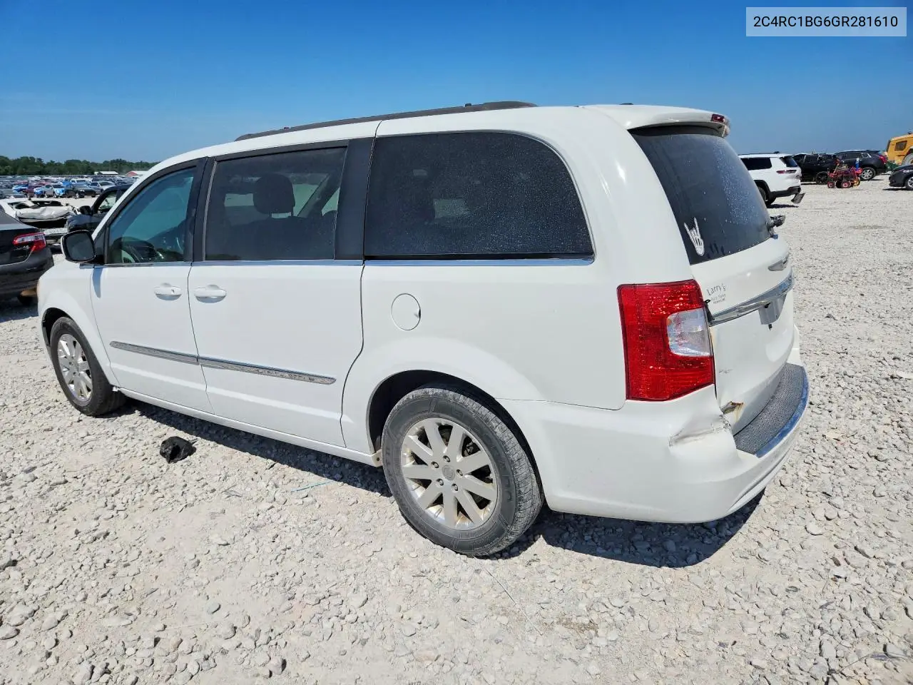 2016 Chrysler Town & Country Touring VIN: 2C4RC1BG6GR281610 Lot: 60017476