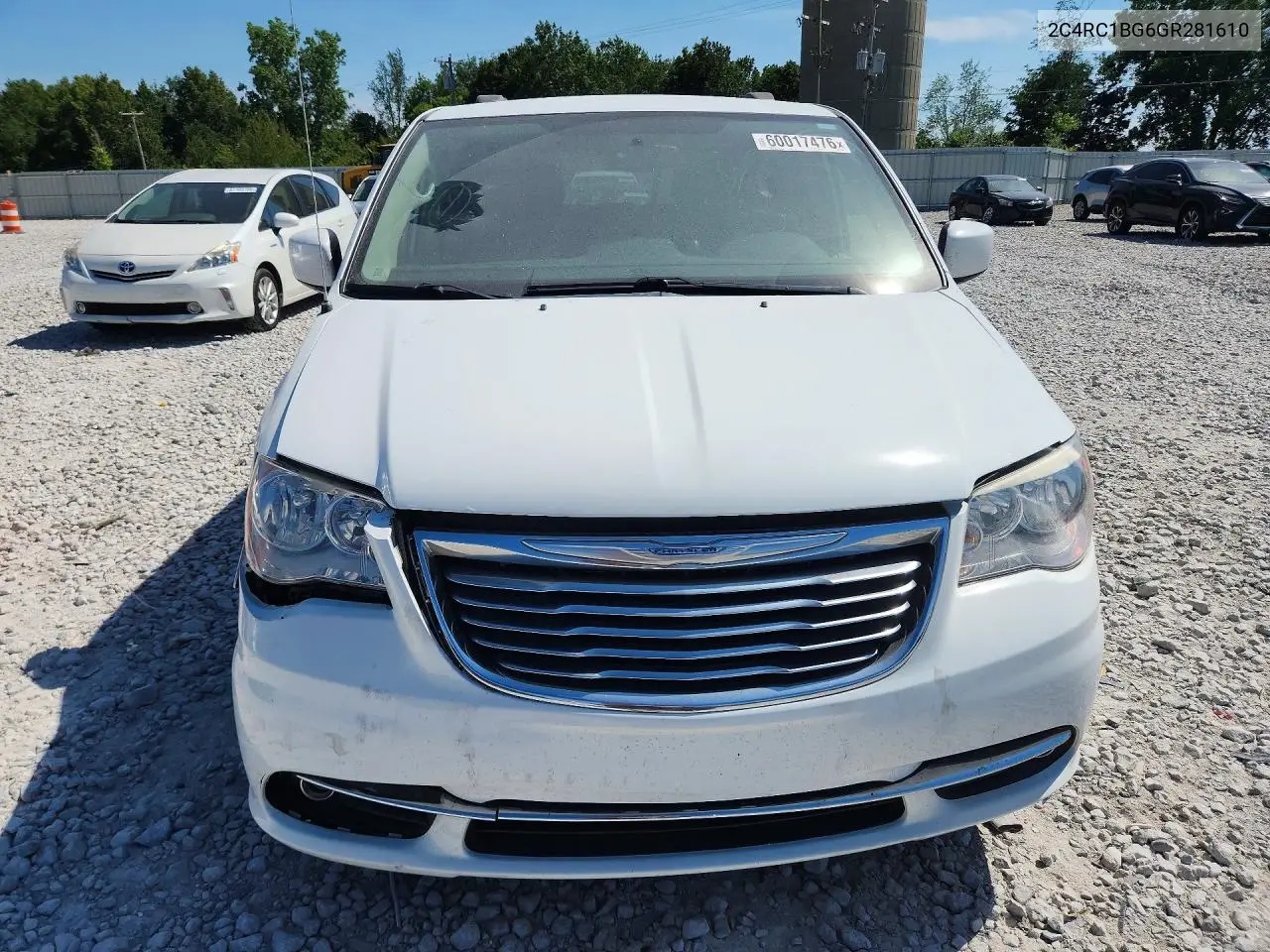2016 Chrysler Town & Country Touring VIN: 2C4RC1BG6GR281610 Lot: 60017476
