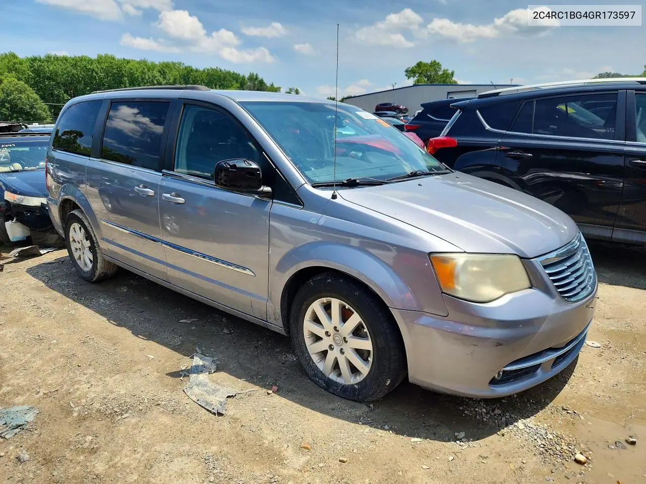 2016 Chrysler Town & Country Touring VIN: 2C4RC1BG4GR173597 Lot: 60288646