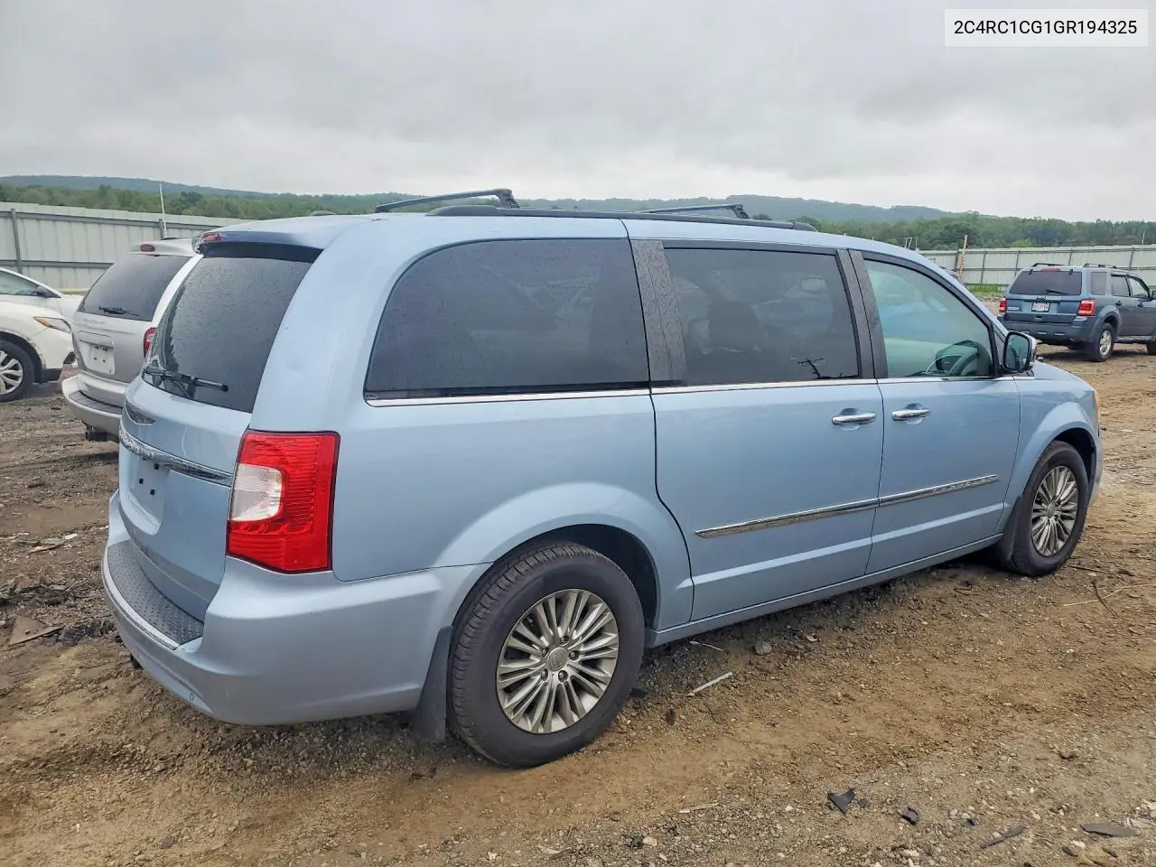 2016 Chrysler Town & Country Touring L VIN: 2C4RC1CG1GR194325 Lot: 60358526