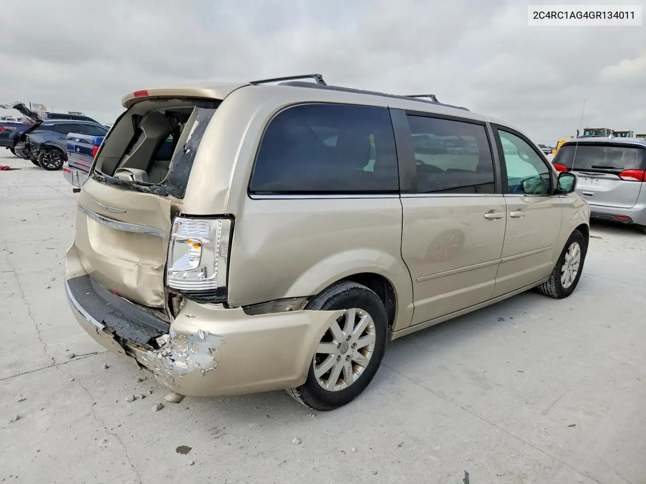 2016 Chrysler Town & Country Lx VIN: 2C4RC1AG4GR134011 Lot: 60719056