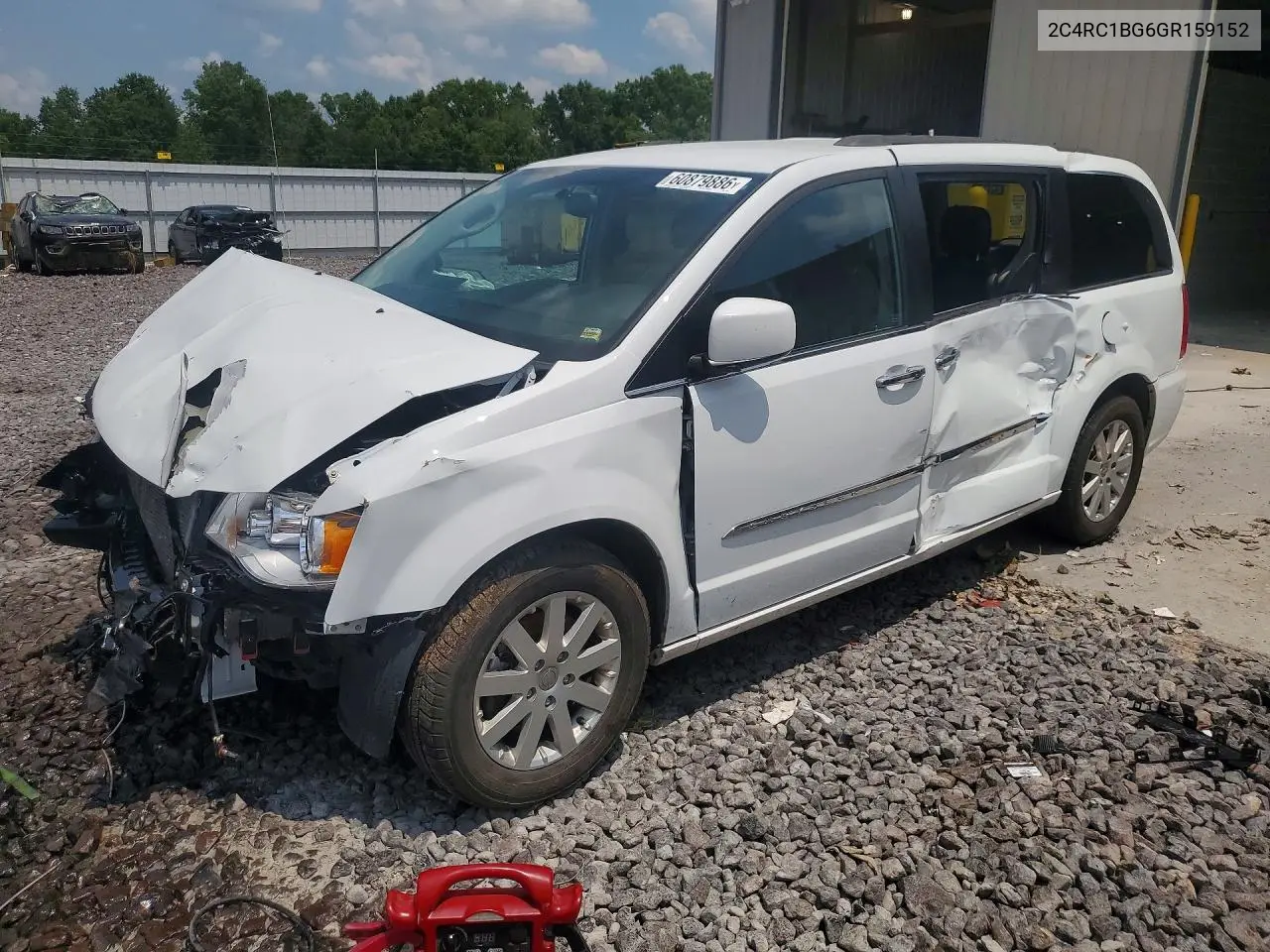 2016 Chrysler Town & Country Touring VIN: 2C4RC1BG6GR159152 Lot: 60879886