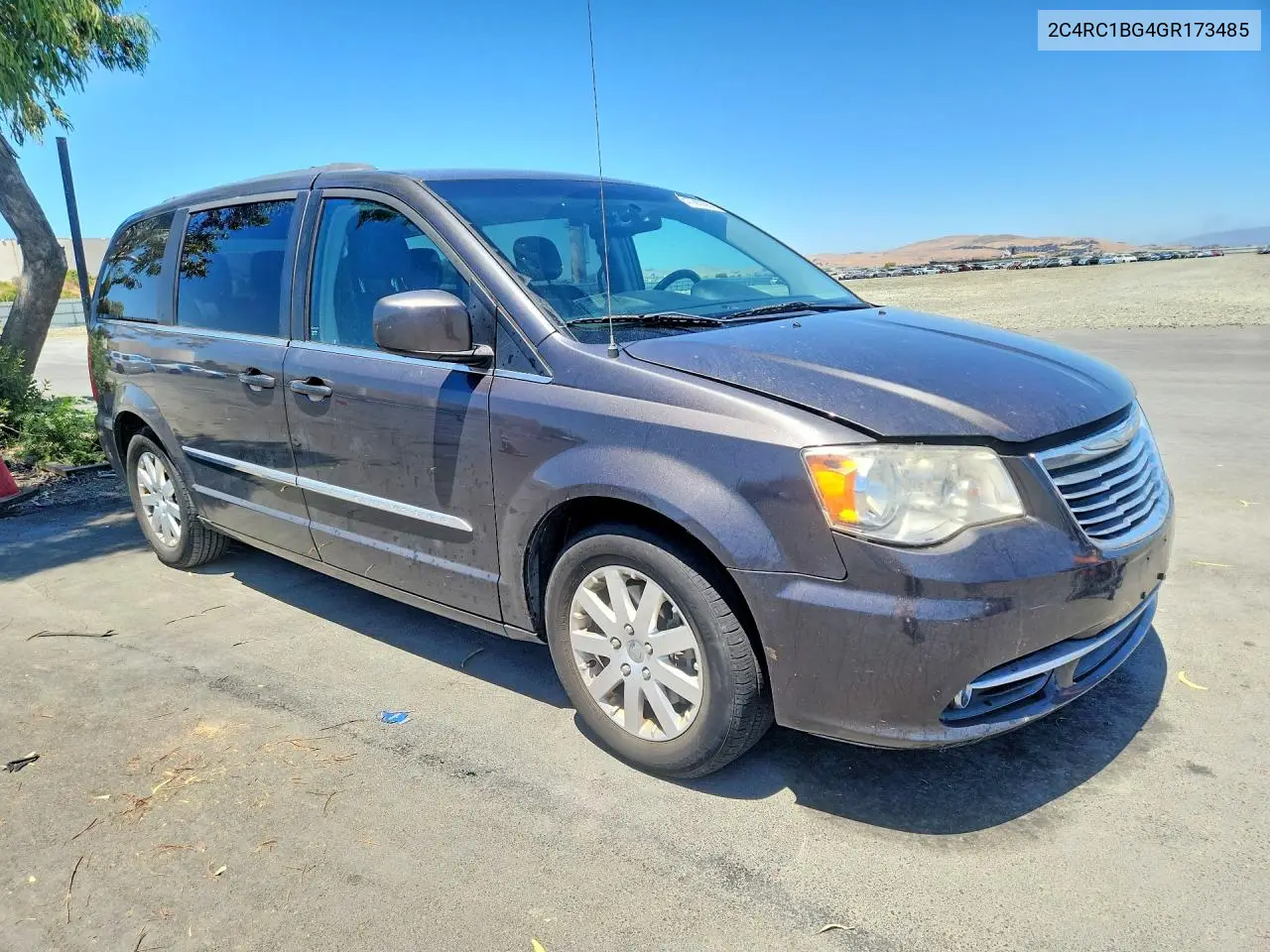 2016 Chrysler Town & Country Touring VIN: 2C4RC1BG4GR173485 Lot: 61066936