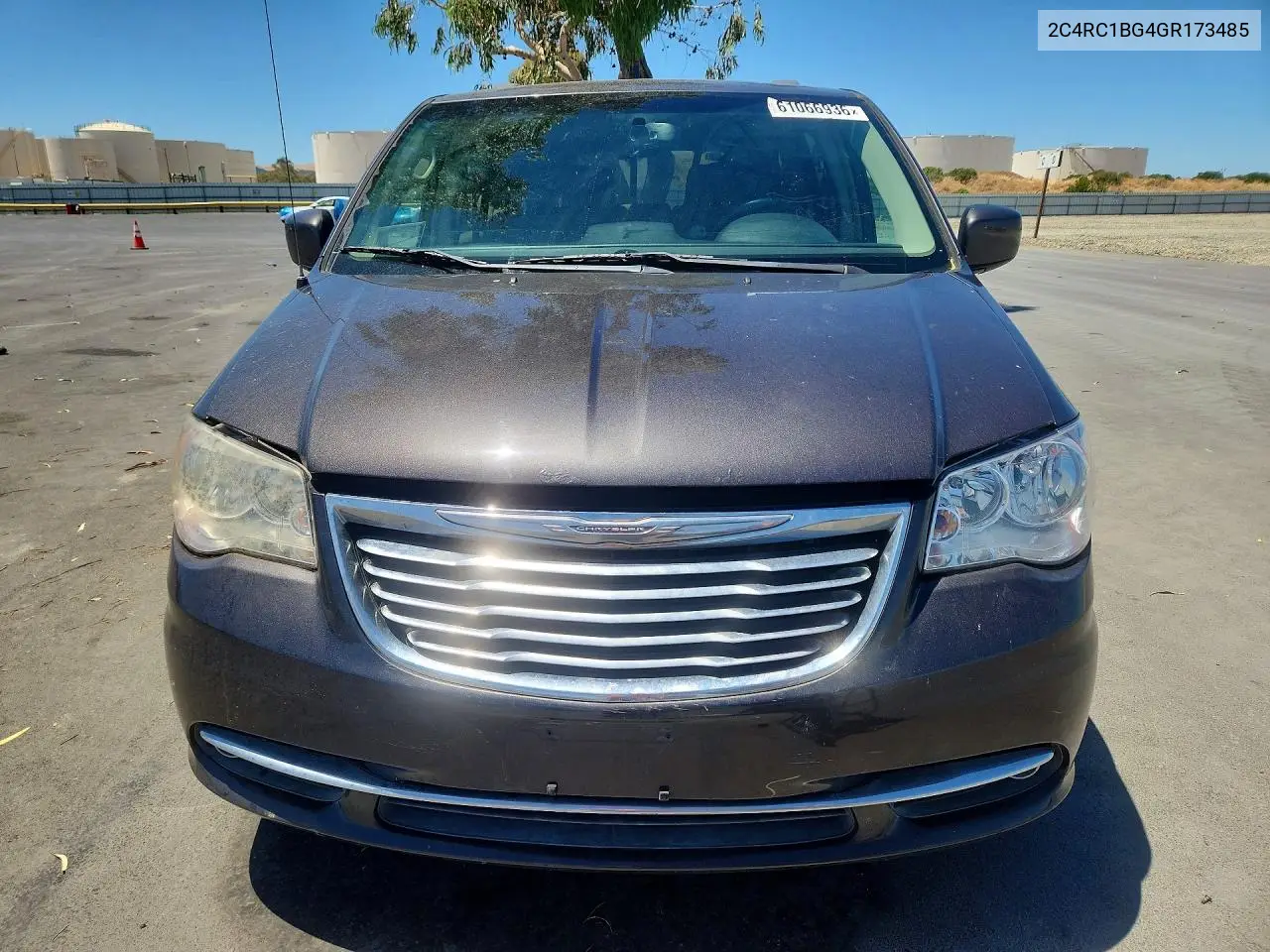 2016 Chrysler Town & Country Touring VIN: 2C4RC1BG4GR173485 Lot: 61066936