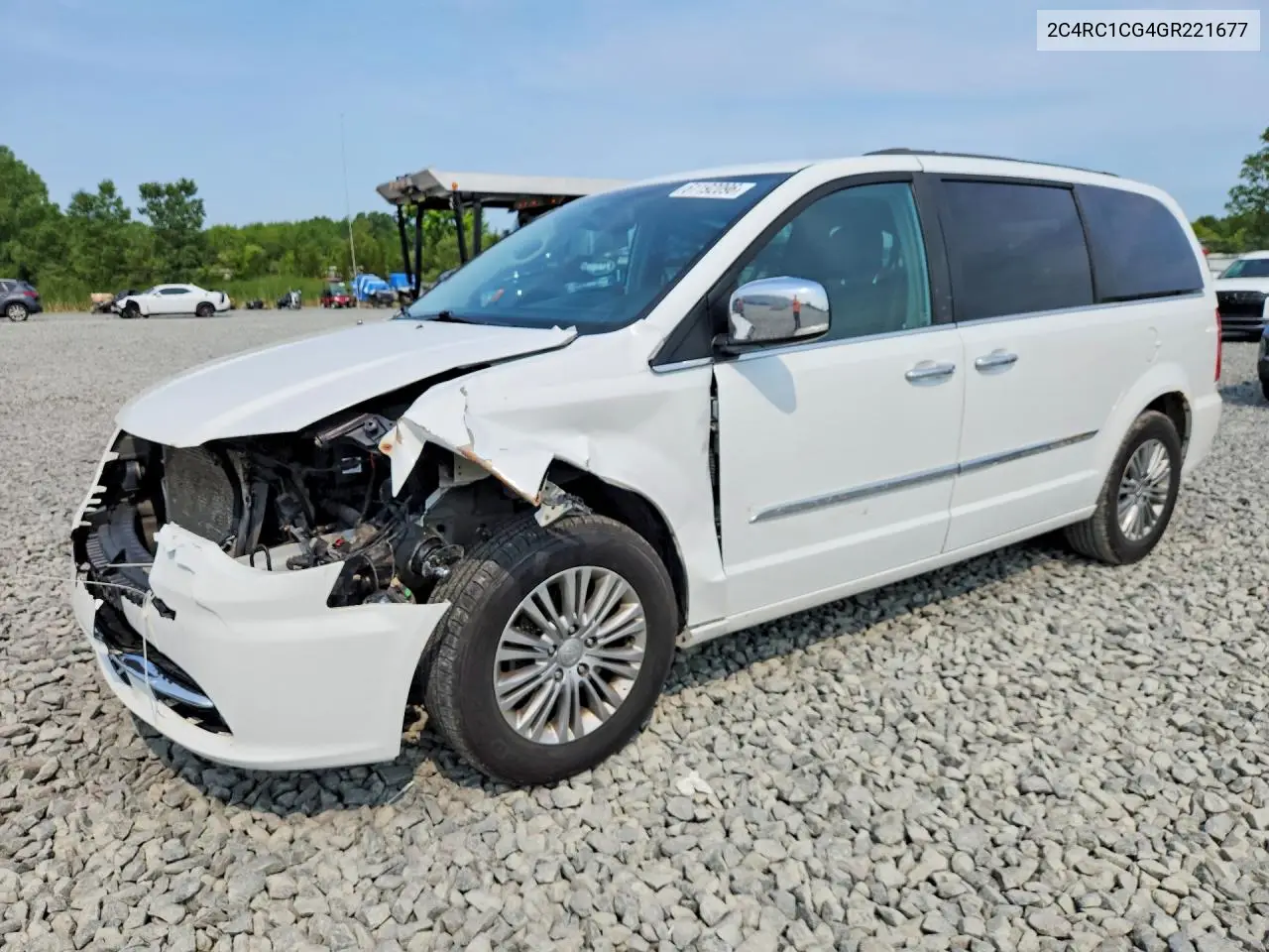 2016 Chrysler Town & Country Touring L VIN: 2C4RC1CG4GR221677 Lot: 61192096
