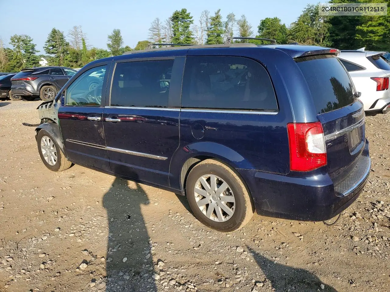 2016 Chrysler Town & Country Touring VIN: 2C4RC1BG1GR112515 Lot: 61315586