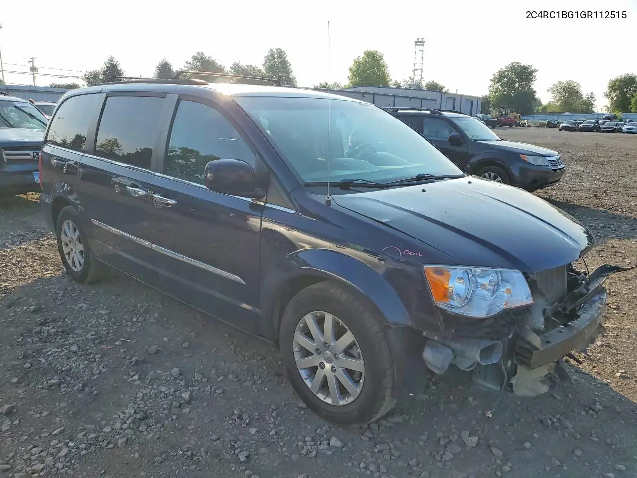 2016 Chrysler Town & Country Touring VIN: 2C4RC1BG1GR112515 Lot: 61315586