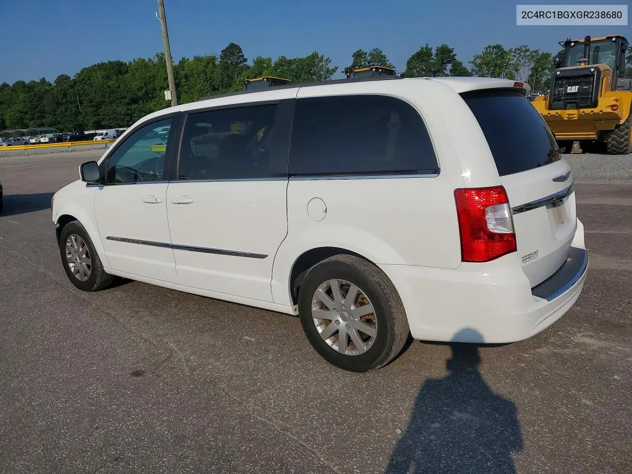 2016 Chrysler Town & Country Touring VIN: 2C4RC1BGXGR238680 Lot: 61488626