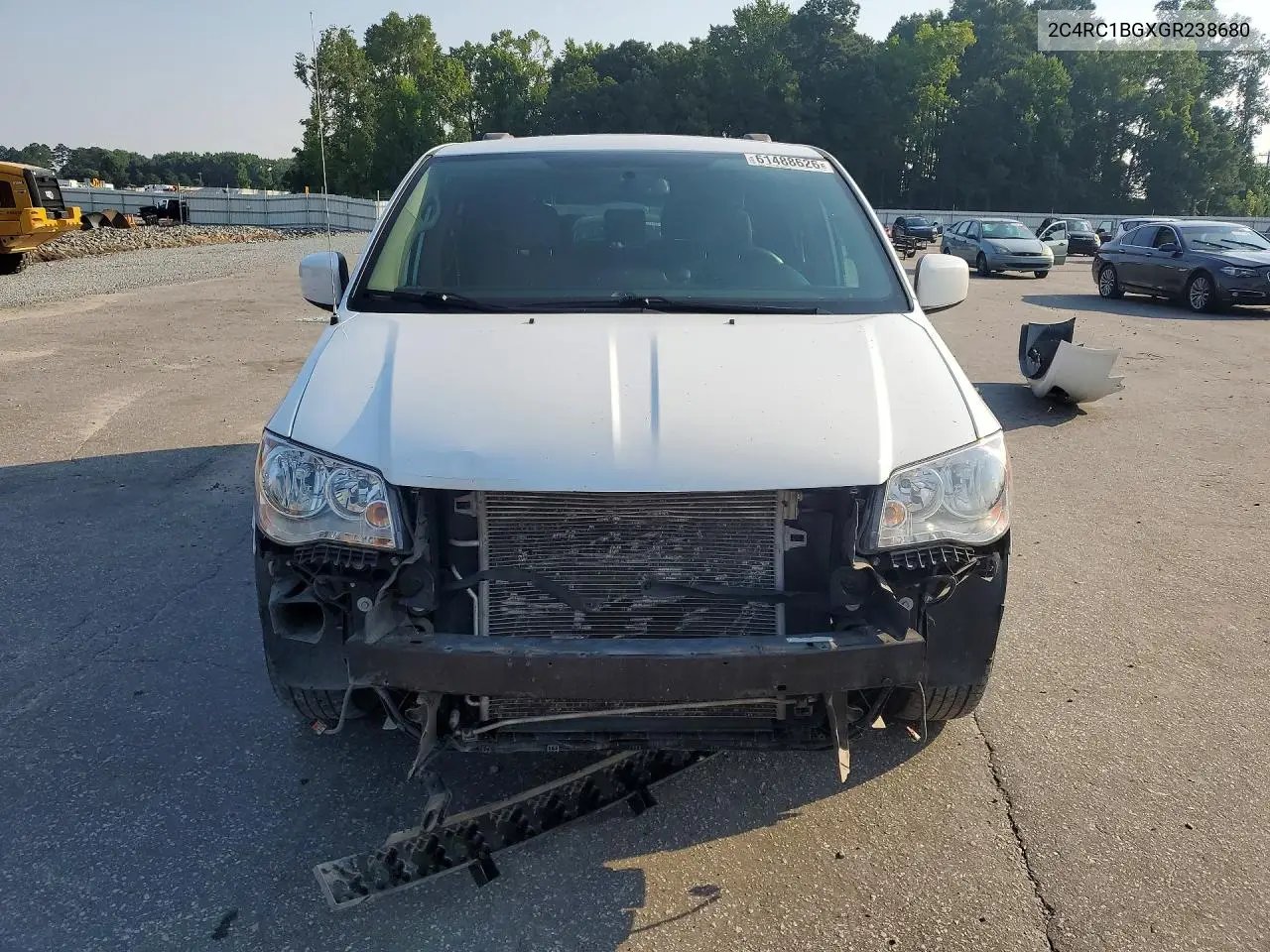 2016 Chrysler Town & Country Touring VIN: 2C4RC1BGXGR238680 Lot: 61488626