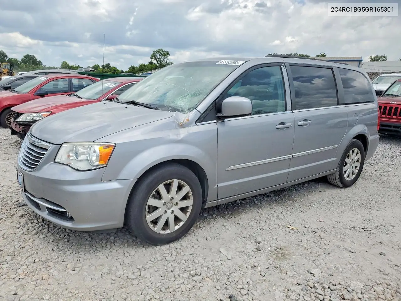 2016 Chrysler Town & Country Touring VIN: 2C4RC1BG5GR165301 Lot: 61785556