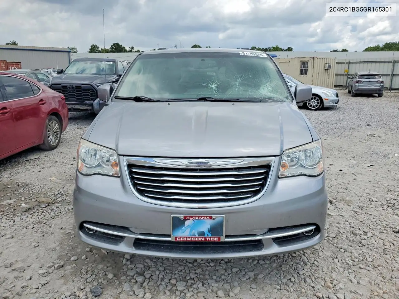 2016 Chrysler Town & Country Touring VIN: 2C4RC1BG5GR165301 Lot: 61785556