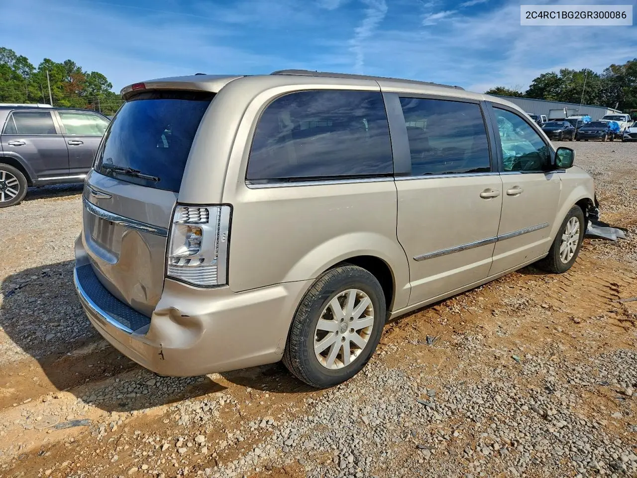 2016 Chrysler Town & Country Touring VIN: 2C4RC1BG2GR300086 Lot: 94186765