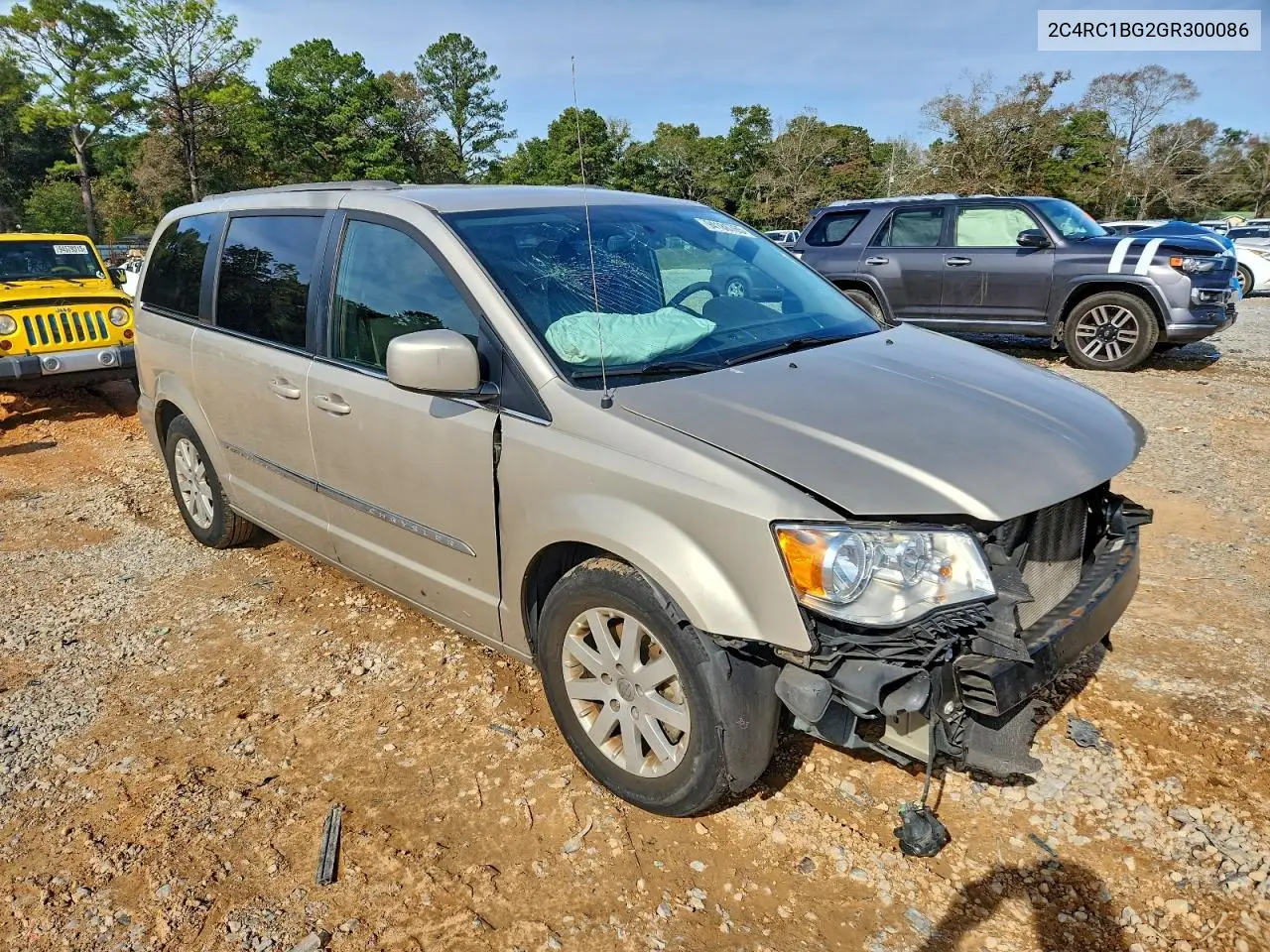 2016 Chrysler Town & Country Touring VIN: 2C4RC1BG2GR300086 Lot: 94186765