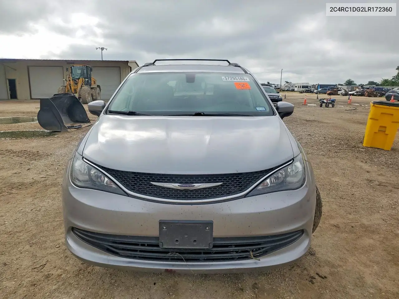 2020 Chrysler Voyager Lxi VIN: 2C4RC1DG2LR172360 Lot: 57295186