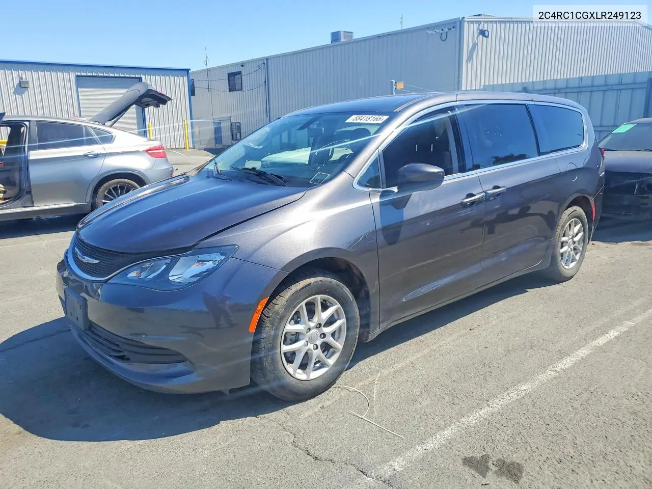 2020 Chrysler Voyager Lx VIN: 2C4RC1CGXLR249123 Lot: 58418166